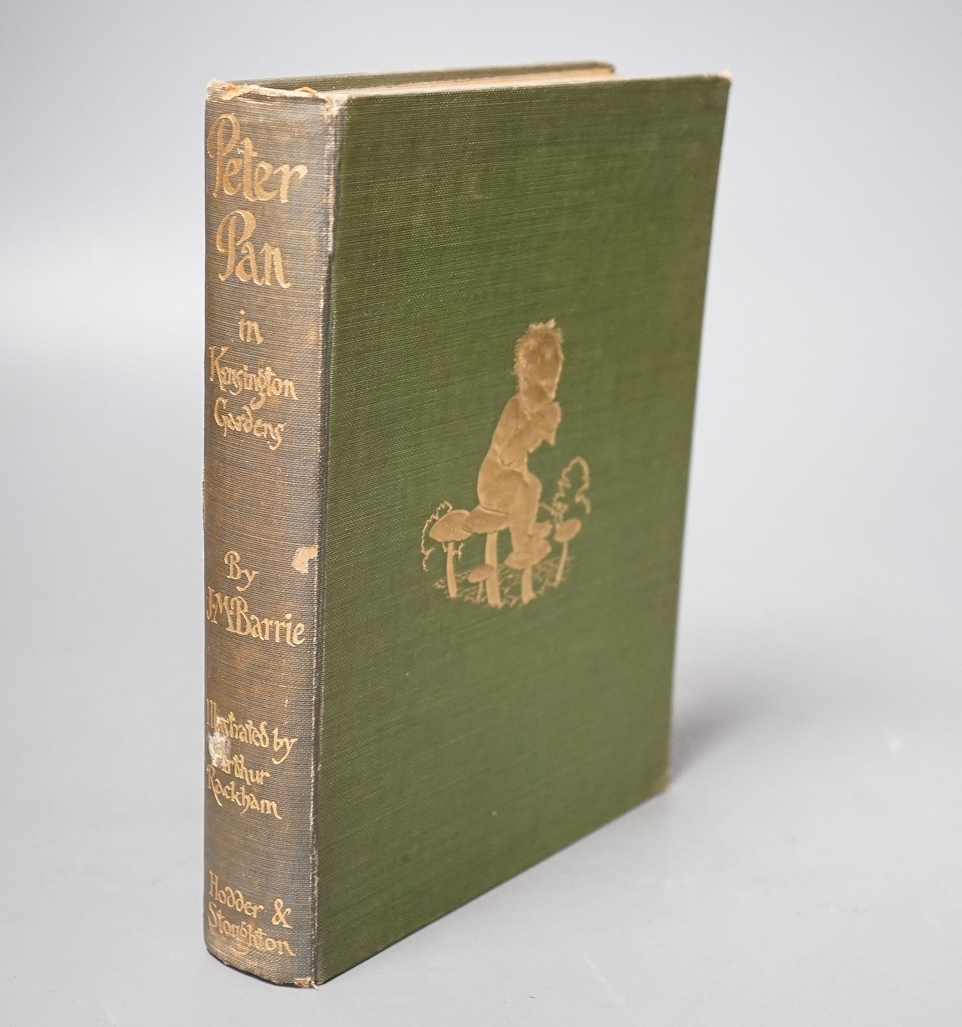 Barrie - Peter Pan, illustrated by Rackham, 8vo , with 24 colour plates, London, circa 1922